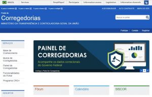Portal de Corregedorias CGU